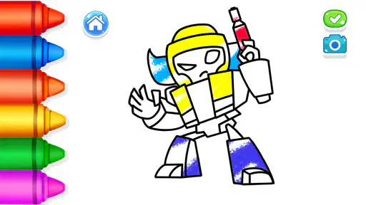 Desenhos para colorir meninos screenshot 7