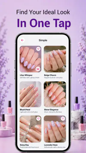 Designs e ideias de nail art screenshot 3