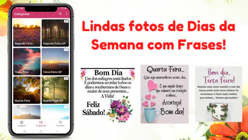 Dias da Semana com Frases screenshot 2