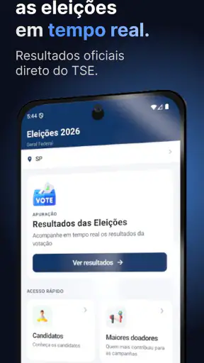Eleição 2026 screenshot 1