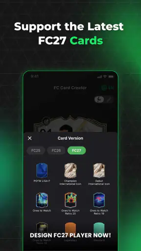FC27 Card Creator screenshot 4