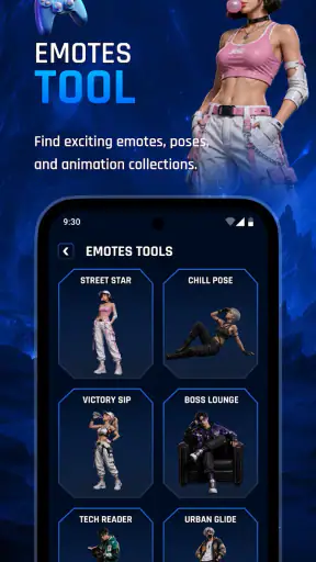 FF Skin Tool: Booyah Emotes screenshot 4