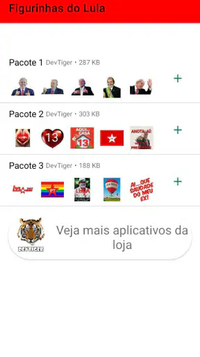 Figurinhas do Lula - PT screenshot 10