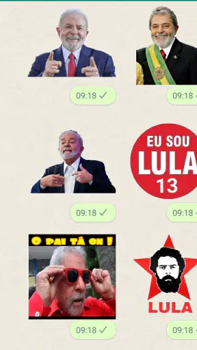 Figurinhas do Lula - PT screenshot 3