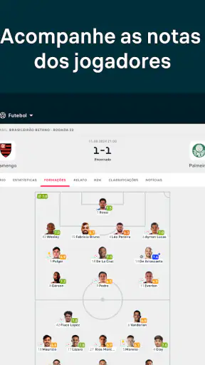 Flashscore: Resultados ao Vivo screenshot 11