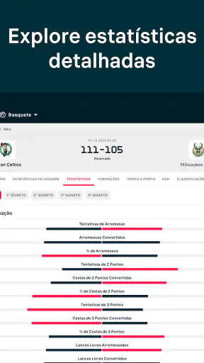 Flashscore: Resultados ao Vivo screenshot 12