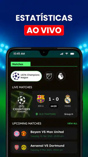 Futebol ao Vivo: Placar Pro screenshot 4