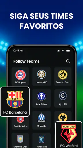 Futebol ao Vivo: Placar Pro screenshot 5
