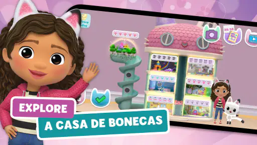 Gabbys Dollhouse:Jogos de gato screenshot 3