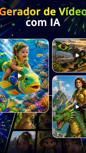 Gerador de Vídeo e Fotos IA 3D screenshot 8