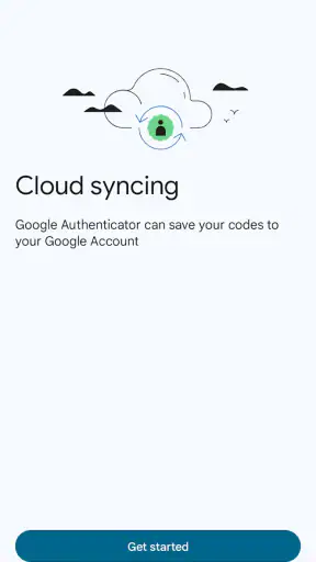 Google Authenticator screenshot 4