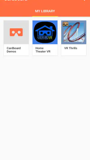 Google Cardboard screenshot 1