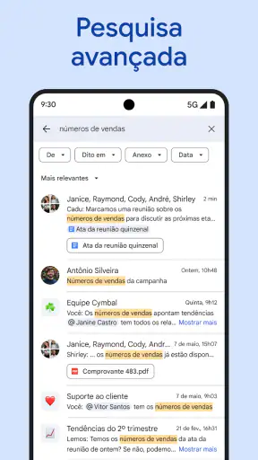 Google Chat screenshot 4