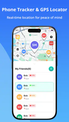 GPS Tracker: Find My Family screenshot 1