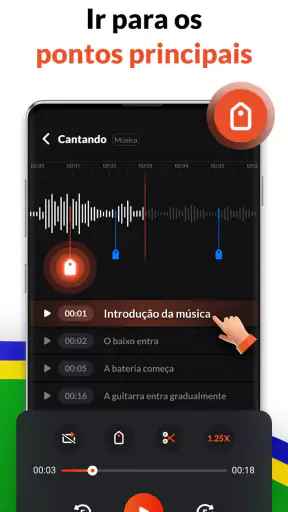 Gravador de Voz - Gravar Áudio screenshot 4