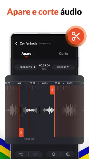 Gravador de Voz - Gravar Áudio screenshot 5