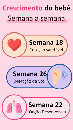 Gravidez + App Semana a Semana screenshot 11