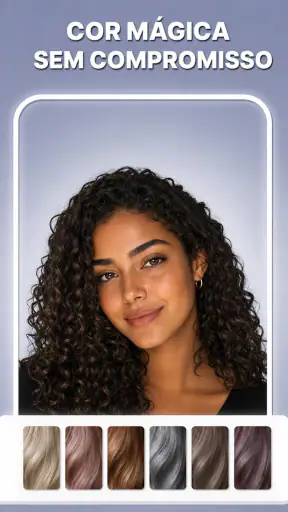 Hairisi: Cabelo IA e Cor screenshot 3