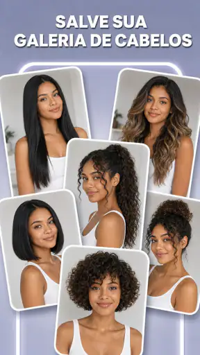 Hairisi: Cabelo IA e Cor screenshot 6