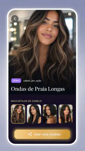 Hairisi: Cabelo IA e Cor screenshot 7