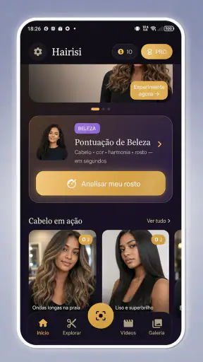 Hairisi: Cabelo IA e Cor screenshot 8