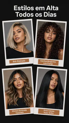 IA Cor de Cabelo e Penteados screenshot 2