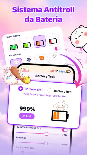 Ícone de Bateria Personalizado screenshot 4