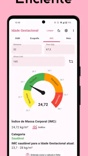 Idade Gestacional (do bebê) screenshot 11