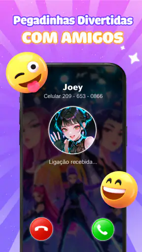 Idol Prank Call - Vídeo e Chat screenshot 3