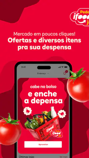 iFood comida e mercado em casa screenshot 10