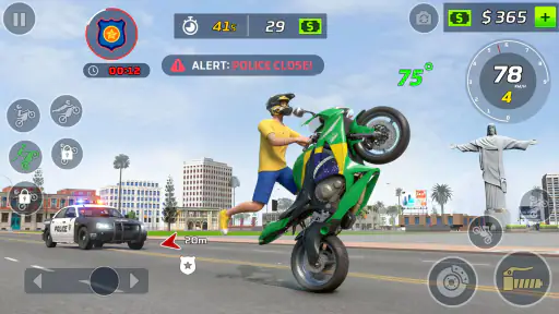 Jogo Moto Wheelie Grau 3D screenshot 5