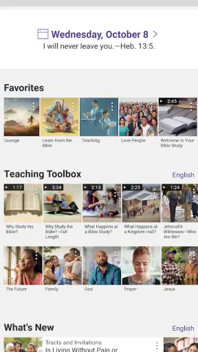JW Library screenshot 1