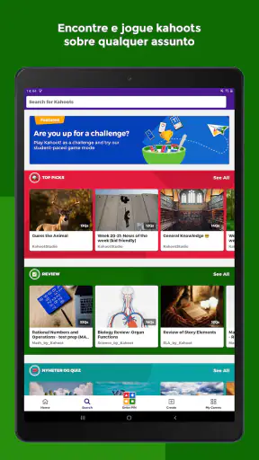 Kahoot! Jogar e criar quizzes screenshot 10