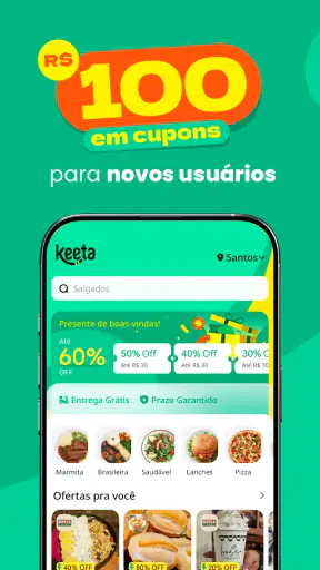 Keeta - Delivery de comida screenshot 2