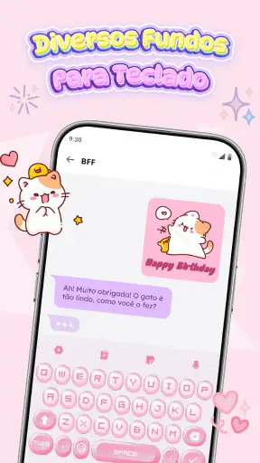 Keyboard Themes: Emoji Fonts screenshot 4
