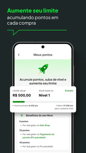 Koin: Crédito e Pix parcelado screenshot 7