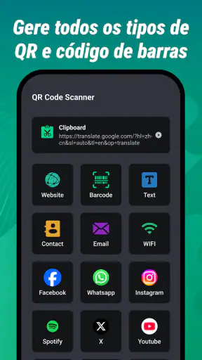 Leitor de código QR screenshot 6