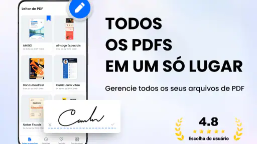 Leitor de PDF & Visualizador screenshot 1