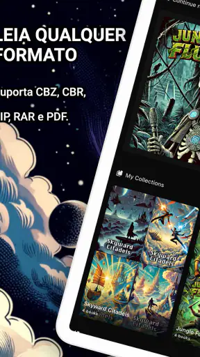 Leitor de Quadrinhos CBR CBZ screenshot 11