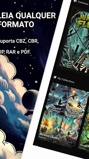Leitor de Quadrinhos CBR CBZ screenshot 6