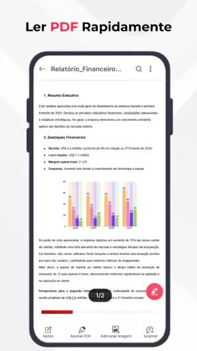 Leitor PDF e Documentos screenshot 2