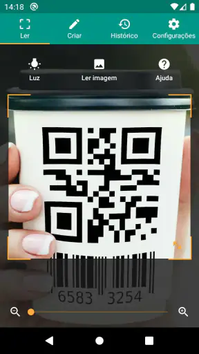 Leitor QR Code screenshot 1