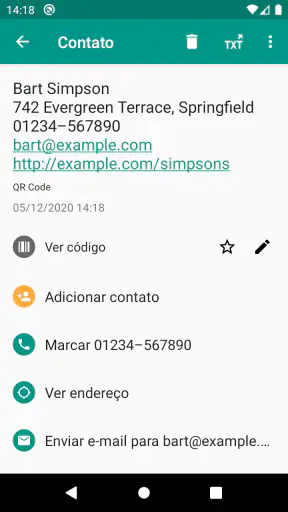 Leitor QR Code screenshot 3