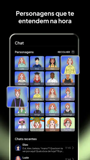 Luzia: Assistente de IA e Chat screenshot 6