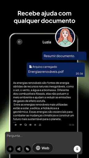 Luzia: Assistente de IA e Chat screenshot 7