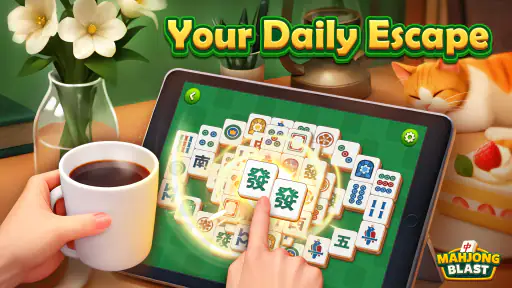 Mahjong Blast - Puzzle de Mesa screenshot 1
