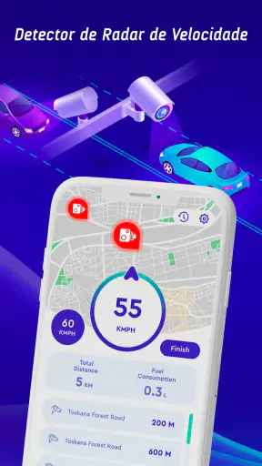 Mapas offline, GPS,velocímetro screenshot 1