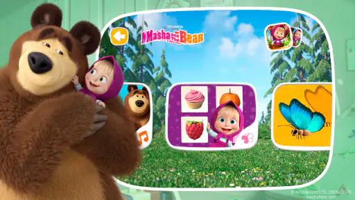Masha e o Urso. Jogo Educativo screenshot 2