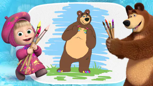 Masha e o Urso. Jogo Educativo screenshot 5