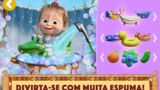 Masha e o Urso: Jogos Infantis screenshot 10